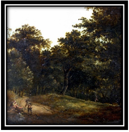 Salomon Rombouts-Waldlandschaft mit Jägern