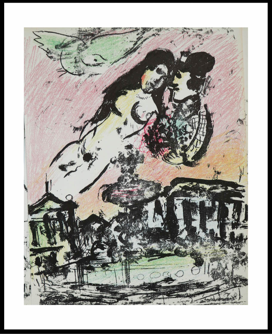 Marc Chagall-Le Ciel Des Amoureux